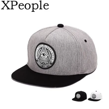 XPeople Мужская Влагоотводящая быстросохнущая Кепка Ashland Кепка-бейсболка Happy Camper плоская шляпа с защитной сеткой бейсболка черная