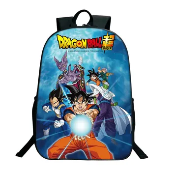 

Dragon Ball Super Ball Backpack For Boys Girls Saiyan Sun Goku Vegeta School Bags For Students Children Daily Bags Birthday Gift