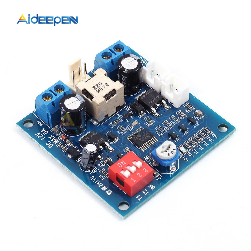 

DC 12V PWM PC Fan Temperature Speed Controller Governor Module CPU High-Temp Alarm Buzz Board For Arduino Heat Sink 5A