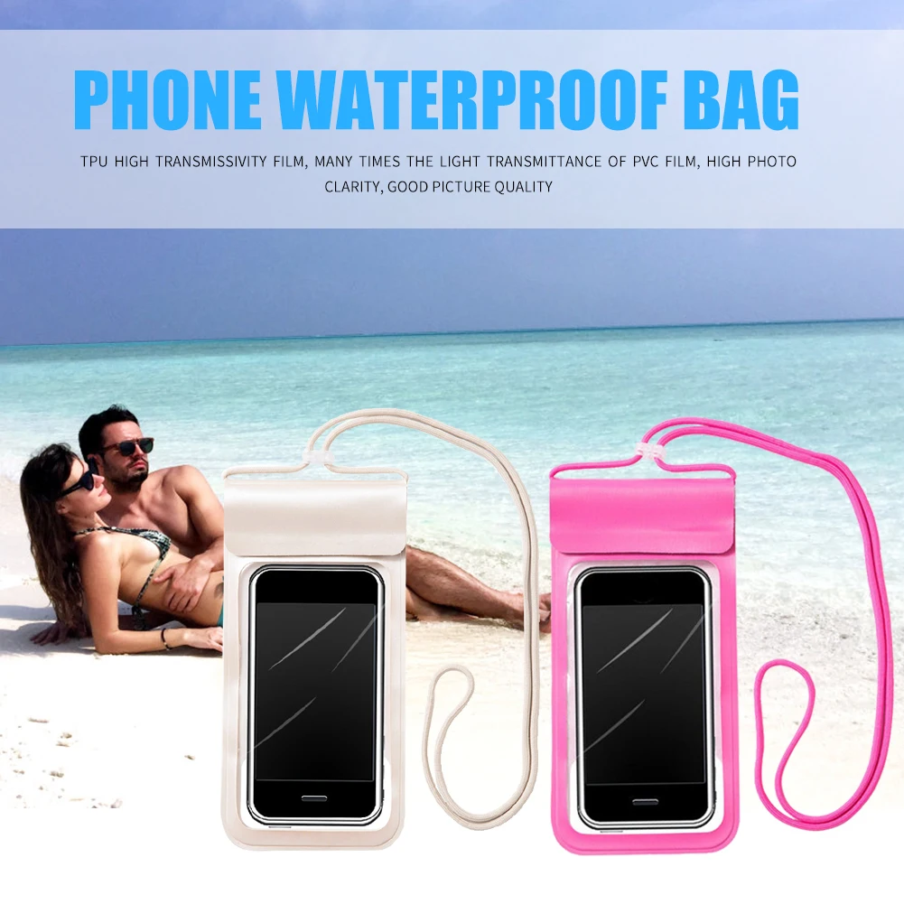 Наружный водонепроницаемый для телефона сумки с сенсорным экраном мобильный