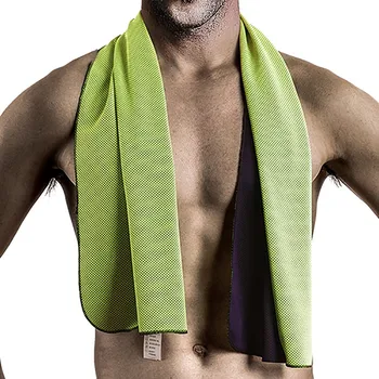 

2019 New Hot Sport Icing Cold Towel Quicky-dry Instant Chilly Cooling FACE Towel Gym Fitness Excerise Bench Towel For Men Women