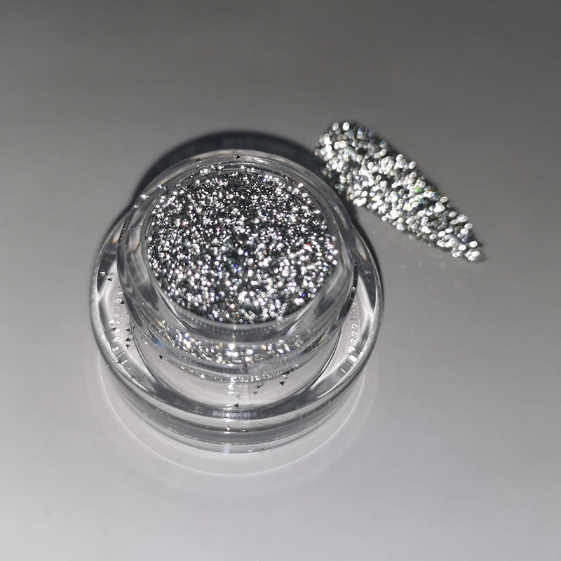 Diamonds Nail Powder Reflection Dazzling Party Nail Art DIY Decoration Sugar Gel Polish Chrome Dust Sparkly Flash Disco Pigment