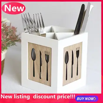 

Multifunctional Wooden Storage Box Creative Tableware Storage Basket Hollow Box Tableware Storage Basket kitchen rack organizer