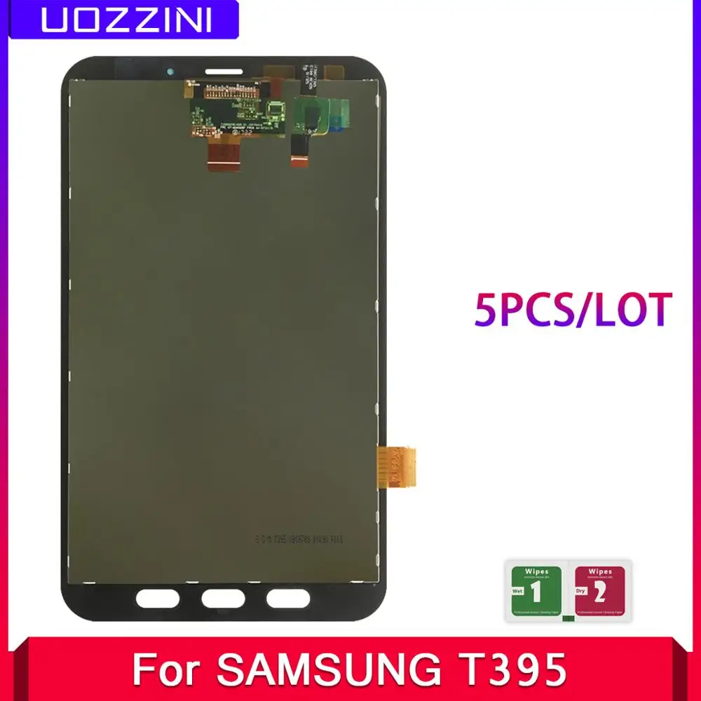 ЖК экран с дигитайзером для Samsung Galaxy Tab Active 2 T395 5 шт. новый сенсорный дисплей панель