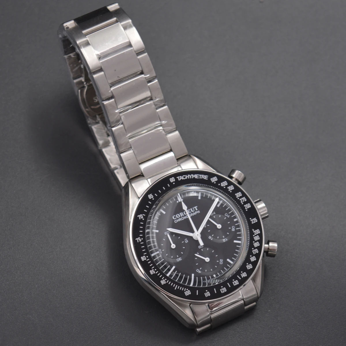 Мужские часы 40 мм crrju мужские часы cadisen relojes de hombre de lujo кварцевые наручные часы мужские часы с автоматической датой