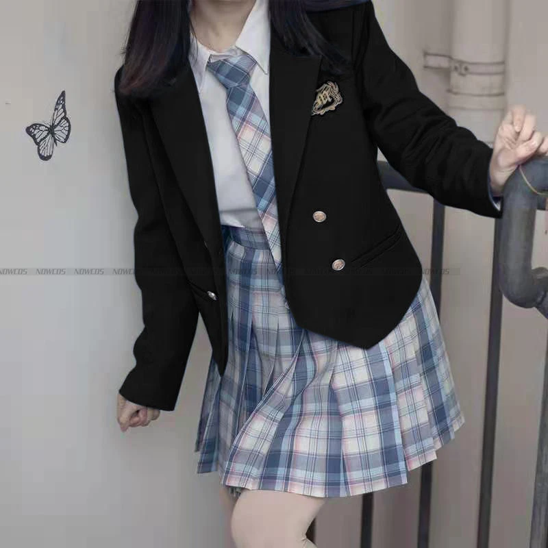 manga longa casacos outwear para jk uniforme escolar