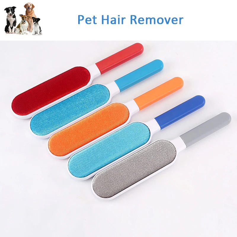 

2PCS Pet Hair Remover Brush Magic Fur Cleaning Brushes Reusable Lint Dust Pet Hair Static Portable Brush Clothes Cleaning Brush