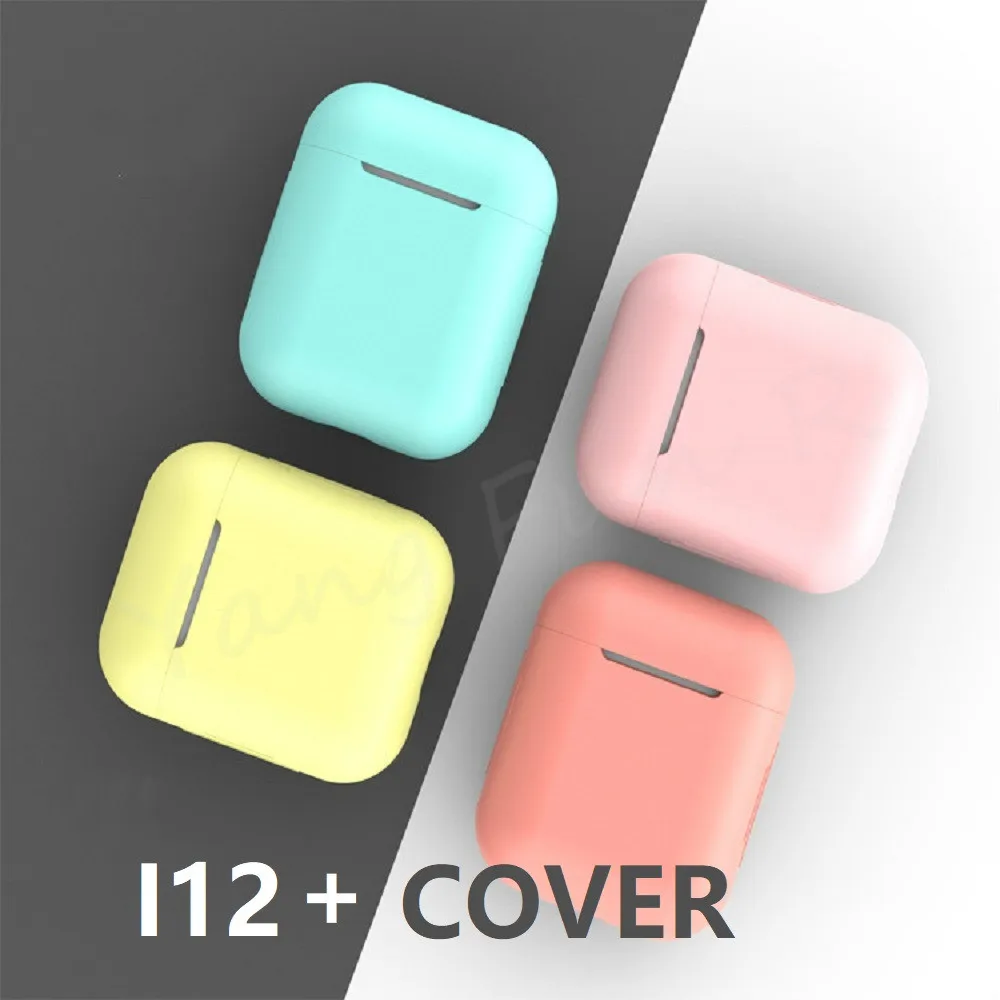 VIP Оптовая продажа высокое качество оригинал Macaron I12 TWS 1:1 гарнитура беспроводная