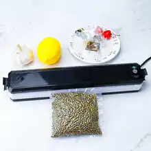 Автоматическая вакуумная упаковочная машина 110 В 220 В, портативная электрическая бытовая мини-упаковочная машина для пищевых продуктов