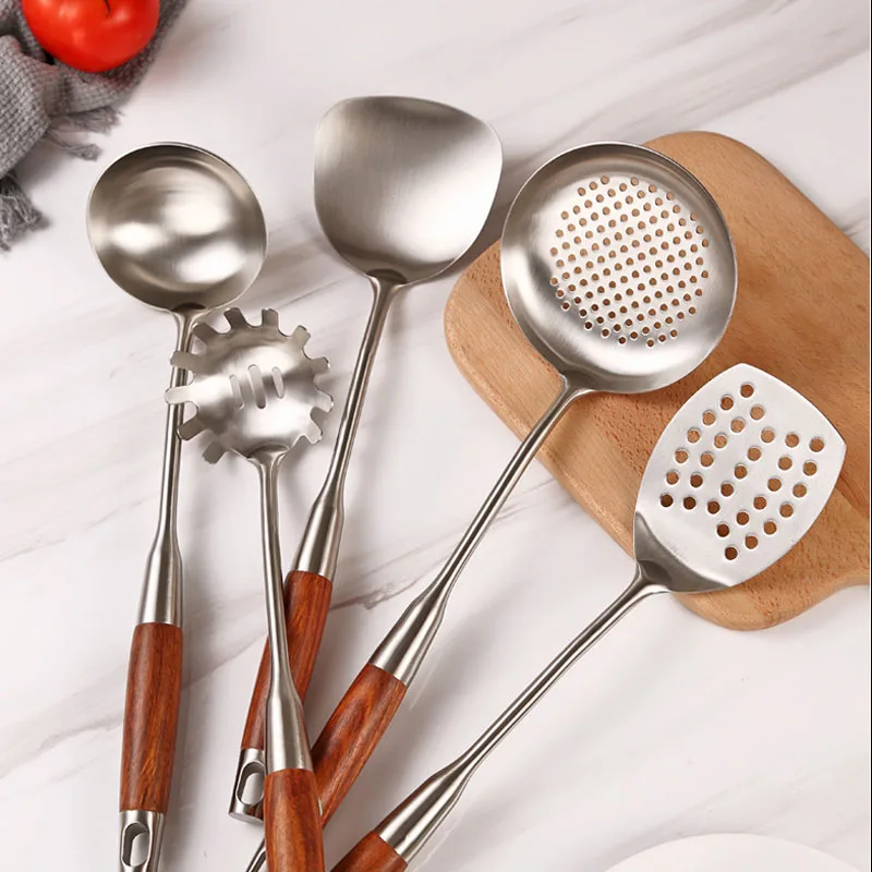 Портативная ложка для супа из нержавеющей стали|Наборы кухонных инструментов| |