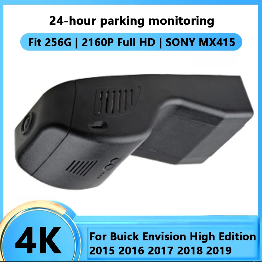 

Автомобильный видеорегистратор HD 4K 2160P, видеорегистратор с Wi-Fi для Buick Envision High Edition 2015, 2016, 2017, 2018, 2019, ночное видение