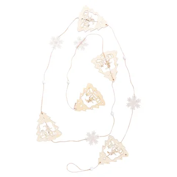 

2pcs Decorative Exquisite Durable Chic Wooden Hanging DIY Ornaments