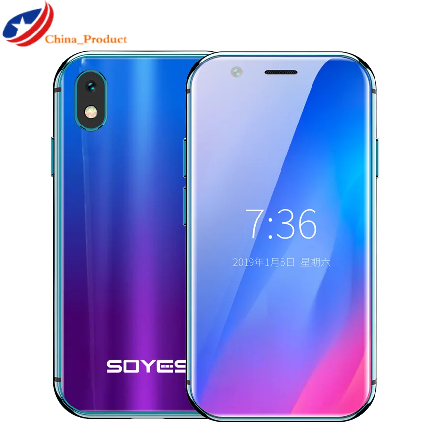 Дешево 2019 Мини смартфон SOYES XS 3 3 GB + 32GB 2GB + 16B Android Face Recognion 1580mAh 4G Wifi резервный карманный мобильный телефон PK 7S Melrose