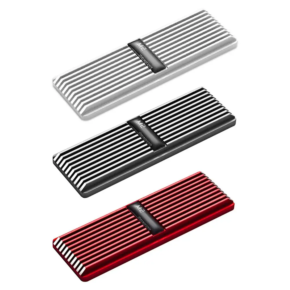 aluminum heatsink radiator thermal pad m2 heatsink heat dissipation radiator for NVME NGFF M.2 2280 SSD hard drive