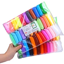 Hot 36 Colori Super Light Slimes Bambini Aria Secca Plastilina Modellazione di Argilla Fatti A Mano Educativi 5D Giocattolo Per Il Regalo Dei Bambini