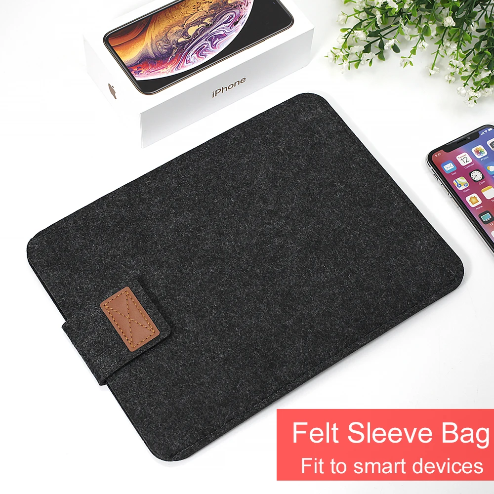 Противоударный чехол для iPad 9 7 10 2 5 11 12 Air Mini универсальный шерстяной фетровый