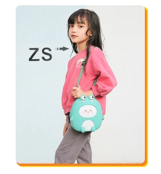 

Q UNCLE New Waterproof Silicone Backpack for Women Multi Pocket Travel Backpack Female Cartoon School Bag for Teenage Girls Book