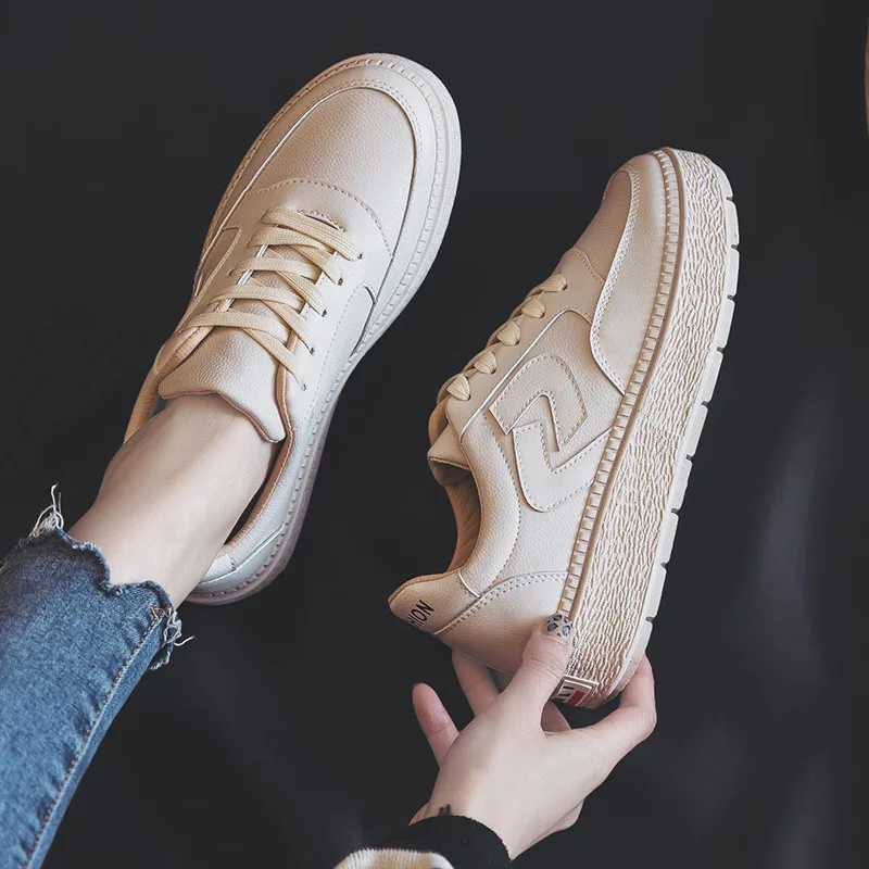 

Women Vulcanized Shoes Spring Autumn Sport Breathable Sneakers Trend Trainers Unisex Casual White Shoes Zapatillas Hombre R6-06