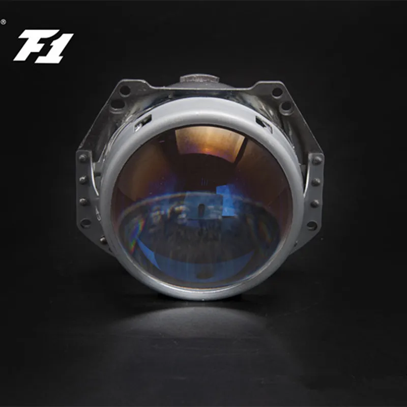 Бесплатная доставка Биксеноновые Hid линзы проектора AES Kingkong F1 3 0 дюйма синее