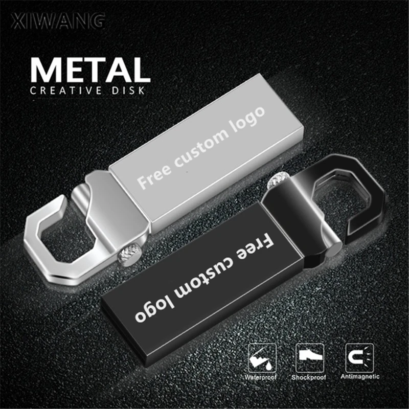 Usb флеш-накопитель 128 ГБ usb флешка высокая скорость мини 2,0 Металл 64 ГБ 32 ГБ 16 ГБ 8 ГБ 4 ГБ флеш-память бесплатная доставка Распечатать