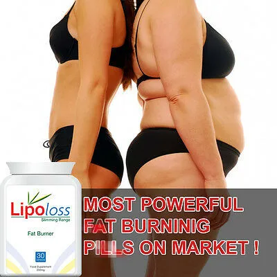 

LIPOLOSS FAT BURNER EXTRA STRONG LOSE WEIGHT FAST BURN YOUR