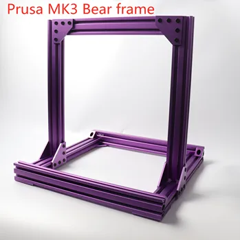 

Colorful Prusa i3 MK3(S) Bear upgrade kit 2040 extrusions anodized after cut, little scratches, spots, bent