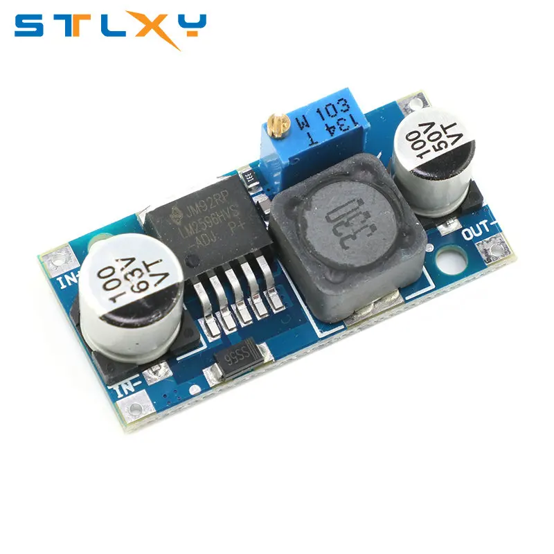 Javino LM2596HVS LM2596 HV LM2596HV DC-DC 조정 가능한 스텝 다운 벅 컨버터 전원 모듈 4.5-50V  3-35V 전류 제한