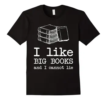

I Like Big Books and I Cannot Lie Funny T-Shirt Printed Summer Style Tees Male Harajuku Top Fitness Brand Clothing