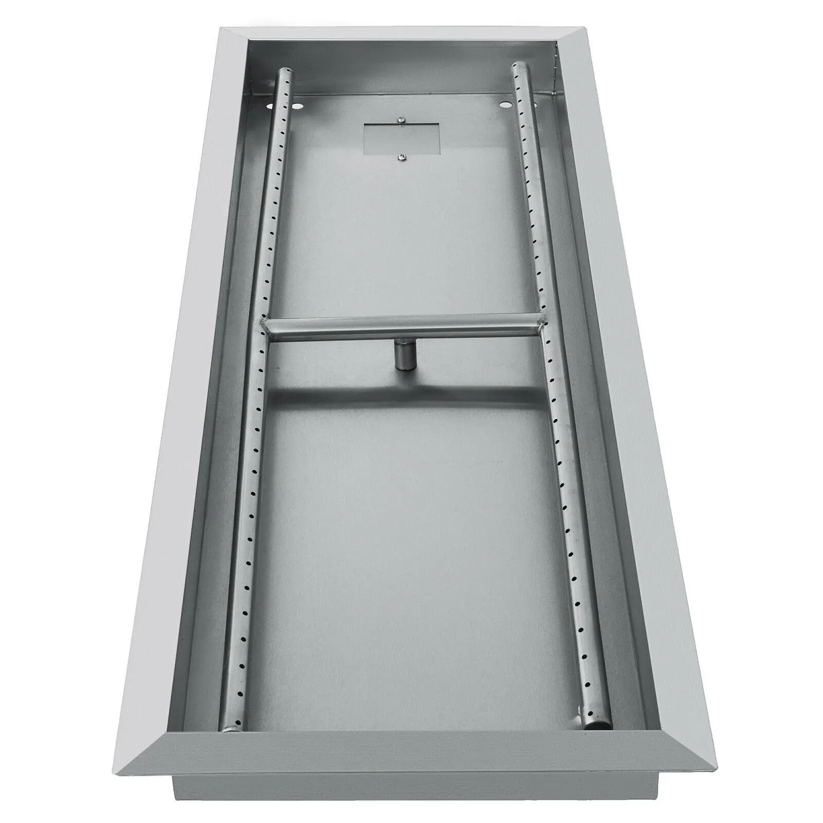 VEVOR 32x12 дюймов пожарная яма посуда Нержавеющая сталь линейный желоб Drop in
