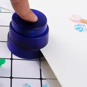 

1pc Mini Needleless Stapler Paper Clip Hole Punch Portable Stapler Students Stationary Office School Supplies Rndom Color