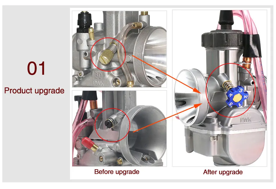 ZSDTRP МОТОЦИКЛ КАРБЮРАТОР холостого хода регулировочный винт комплект для PWK Carbs