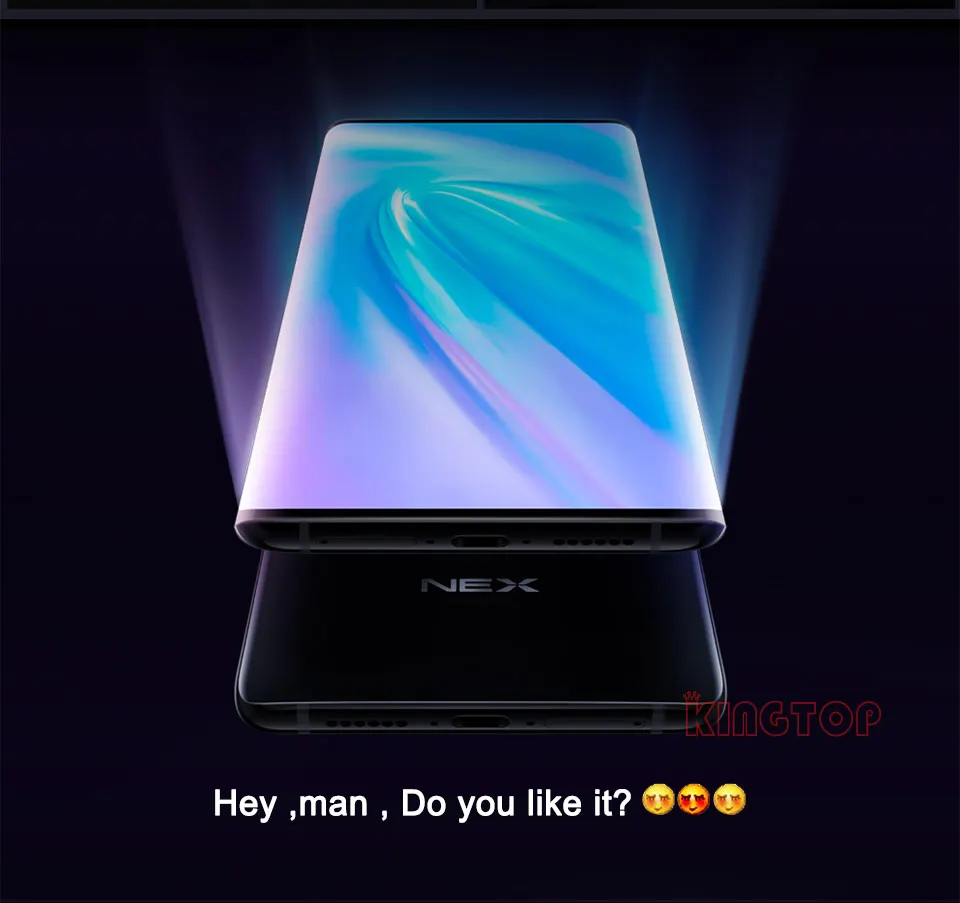 Глобальная версия оригинала vivo NEX 3 5G мобильный телефон 6,8" 8 GB 256GB Snapdraon 855 Plus 64MP камеры 4500mAh 44W Мобильные телефоны
