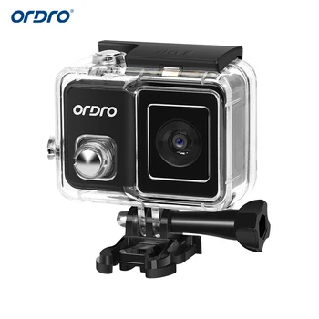 

4K 60fps WiFi Sports Action Camera Anti-Shake 120° Wide Angle 30M Waterproof Time-lapse Photography with Bicycle Bracket