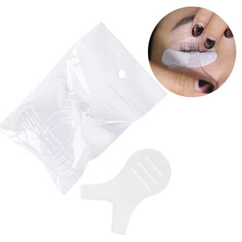 

Y-shape Silicone Eyelashes Lift- Lash Lifting Tool 4Pcs Makeup Silicone Brush 3D Curler Eyelash Extension Graft Brush