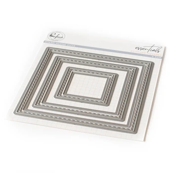 

2020 Metal Cutting dies Dotted frame cut Scrapbooking Paper Craft Handmade Card Punch Art Cutter Decorative