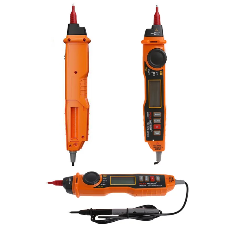 

MS8211 Digital Multimeter With Probe AC/DC Electric Handheld Tester Multitester