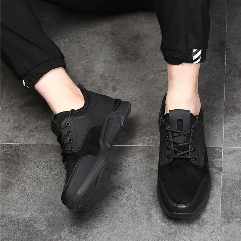 

2019 Autumn And Winter New Style Men Lightweight Breathable Students Casual Running Shoes Lace-up Fly Woven Running Shoes