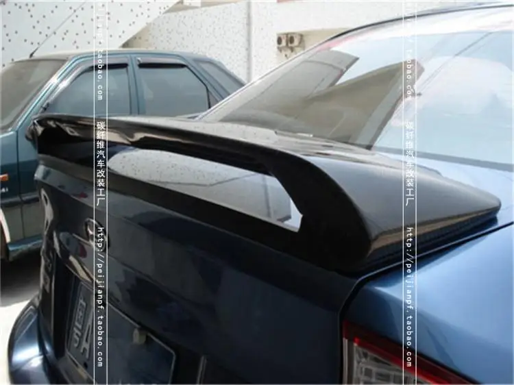 Подходит для Subaru legacy 2004-2008 Задний спойлер из углеродного волокна заднее крыло