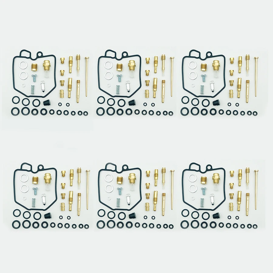 6 Set Di Carburatore Ricostruzione Kit Per Honda 78-83 Cbx1000 Cbx 1000 Cbx 1050