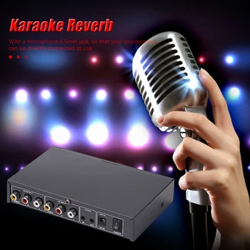 

Microphone Tone Board Preamplifier Amplifier Karaoke Mixer Multi-functional Practical Durable Reverberation Module