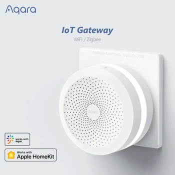 

Original Aqara Smart Gateway Wireless WiFi Zigbee Smart Home Controller Works with HOMEKIT Mi Home Mijia IoT
