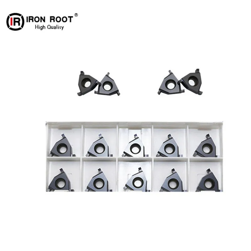 

10P 11IR/EL0.8 / 1.0 / 1.1 / 1.2 / 1.25 / 1.5 / 1.75 / LDA CNC Lathe Tool Shallow Groove Grooving Carbide Insert For P.M.K