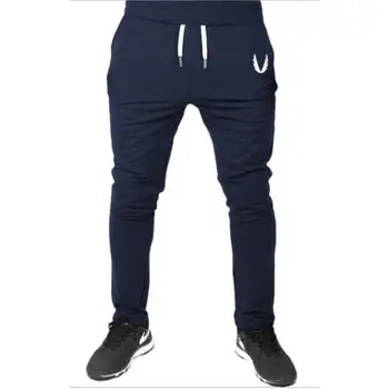 

4 Colors Men Casual Long Pants Gym Slim Fit Running Joggers Sweatpants Male Fashion Casual Fitness Pants Outfits