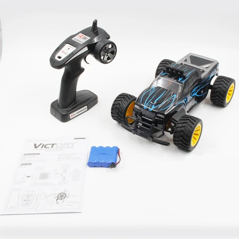 2,4G с высоким уровнем Скорость RC автомобиль 4WD 1:16 гоночный автомобиль багги с светильник высокой интенсивности мотор RC для рок-кроулинга, Управление игрушечных машинках для Детский подарок