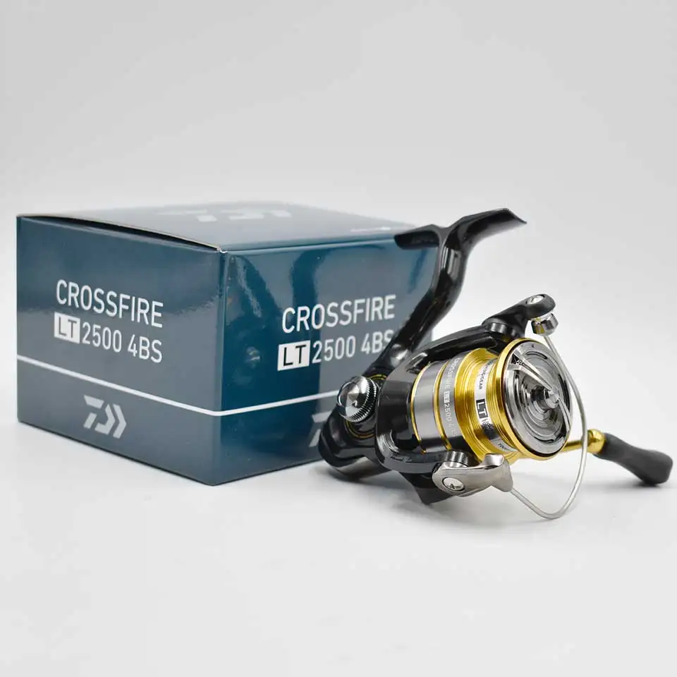 DAIWA Reel CROSSFIRE LT Spinning Fishing Reel 1000-6000 ABS Metail Spool 5-12KG Power Hard Gear Light & Tough Body 6