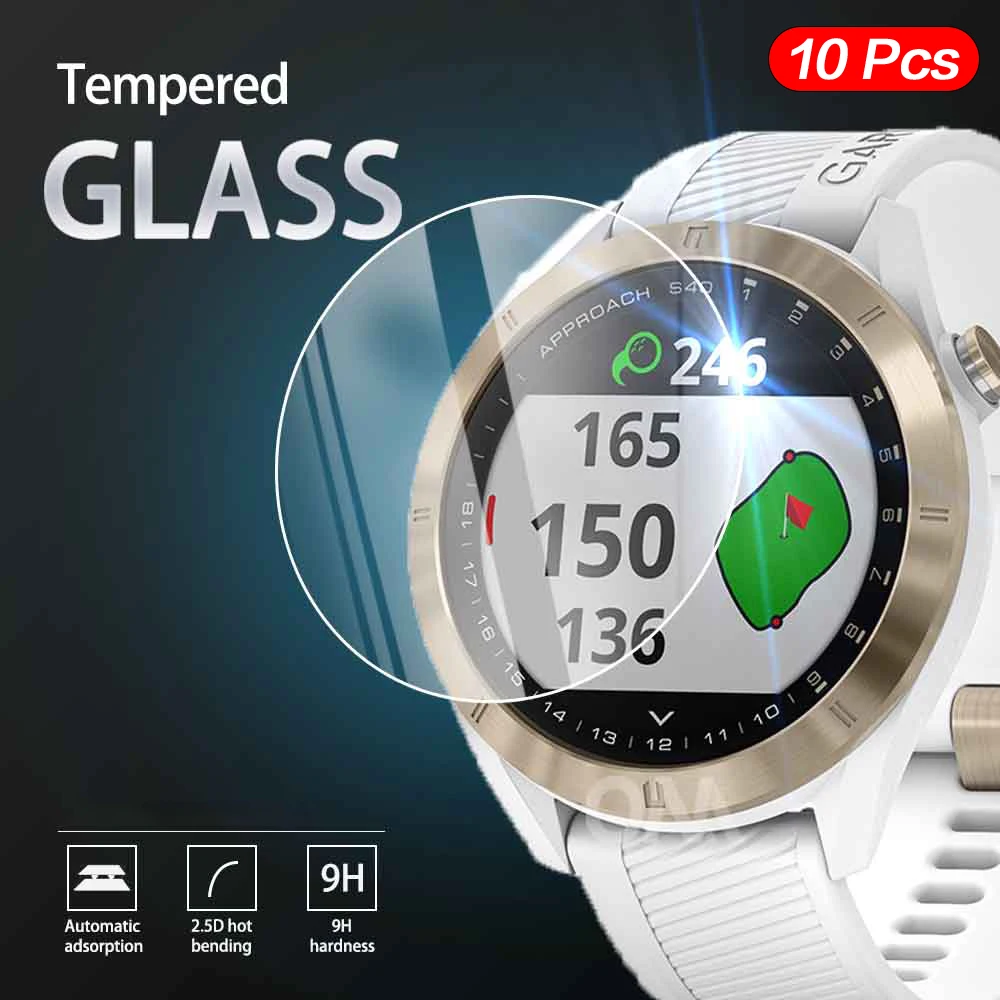 10 шт. 9Н Премиум Закаленное стекло для Garmin Venu/активный подход S20 / S40 защитная пленка аксессуары