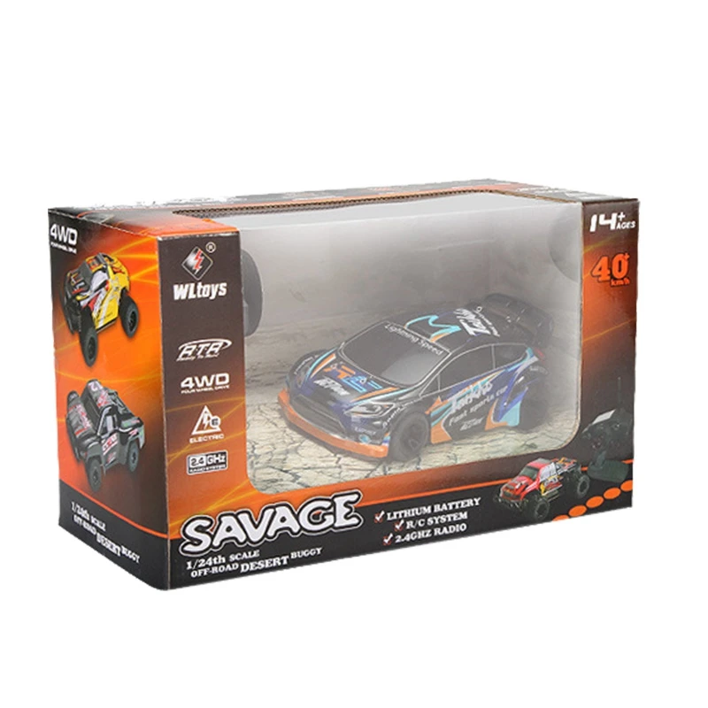 WLTOYS A242 1:24 2,4G 4WD 35 км/ч Rc высокоскоростной пульт дистанционного управления для внедорожников с дистанционным управлением-USB кабель
