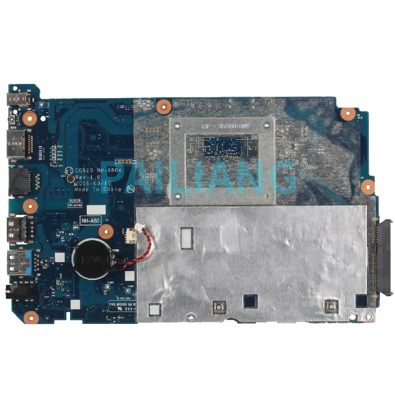Placa-mãe para Lenovo Placa-mãe Testado ok Ideapad 110-15ibr Celeron N3060 5b20l77347 Nm-a804 Sr2kn Ddr3 - Imagem 6