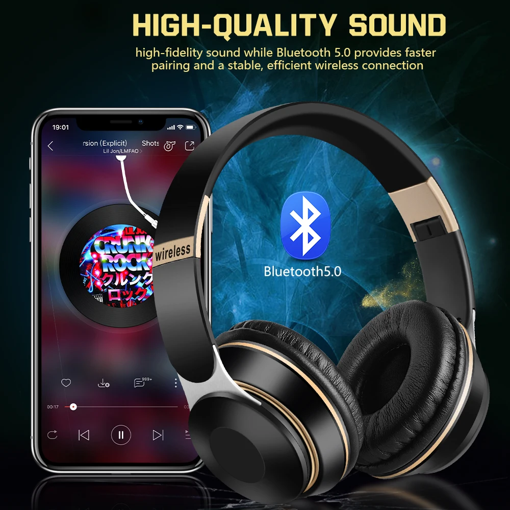 Hikiko Headphone Earphone Bluetooth 