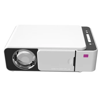 

Mini Projector, Projector with Synchronize Smartphone Screen, Supports 1080P, 20,000 Hours of Light Time, Compatible with HDMI,